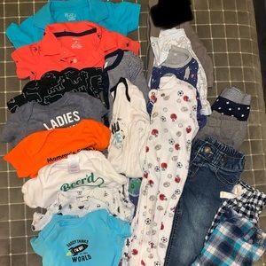 Baby boys clothing lot- 3-6 months
